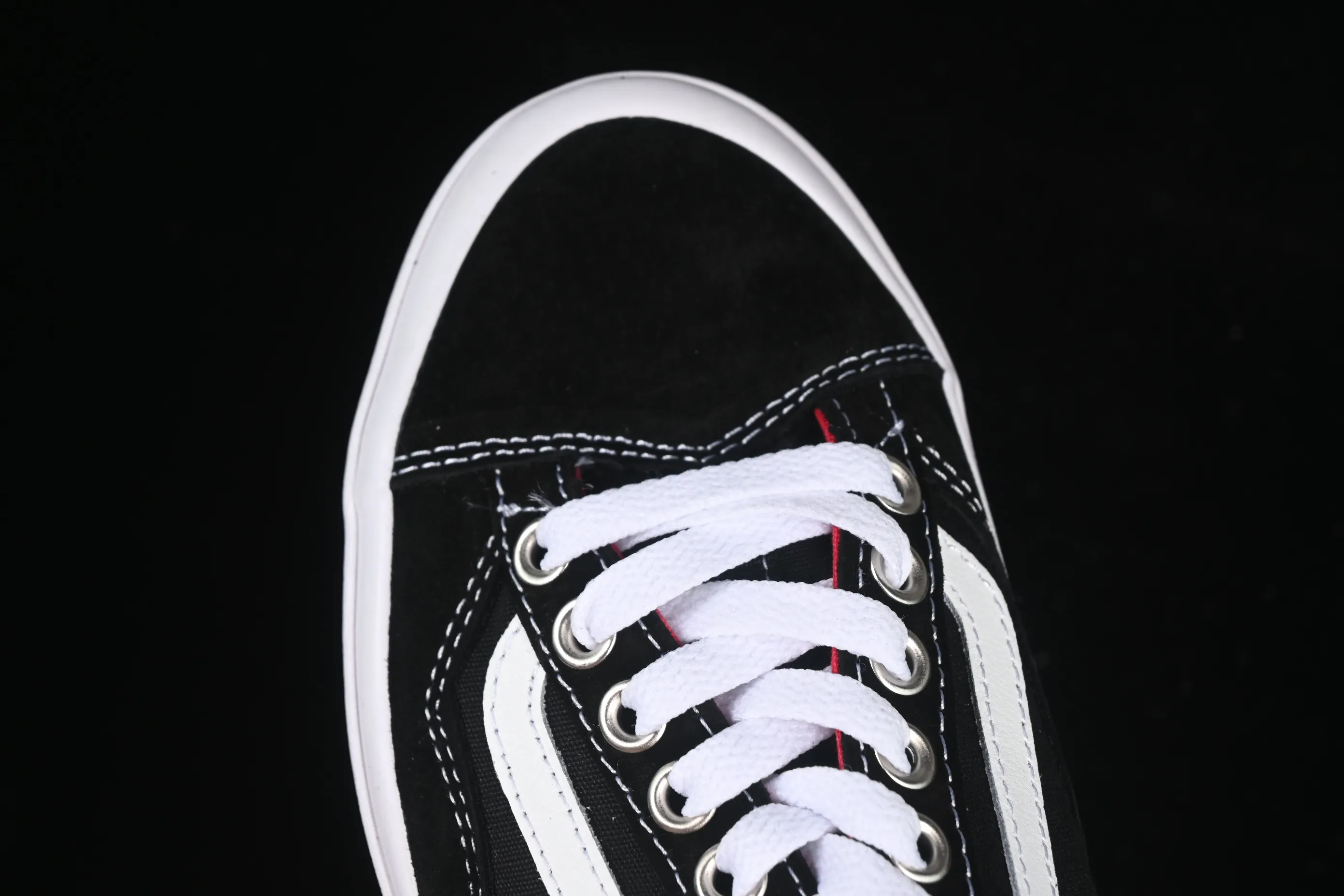 All categories Vans Vans series Vans Low Vans low-top Vans Old Skool Pro Vans official black and white comfortable and versatile casual skate shoes VN0A45JB3K1